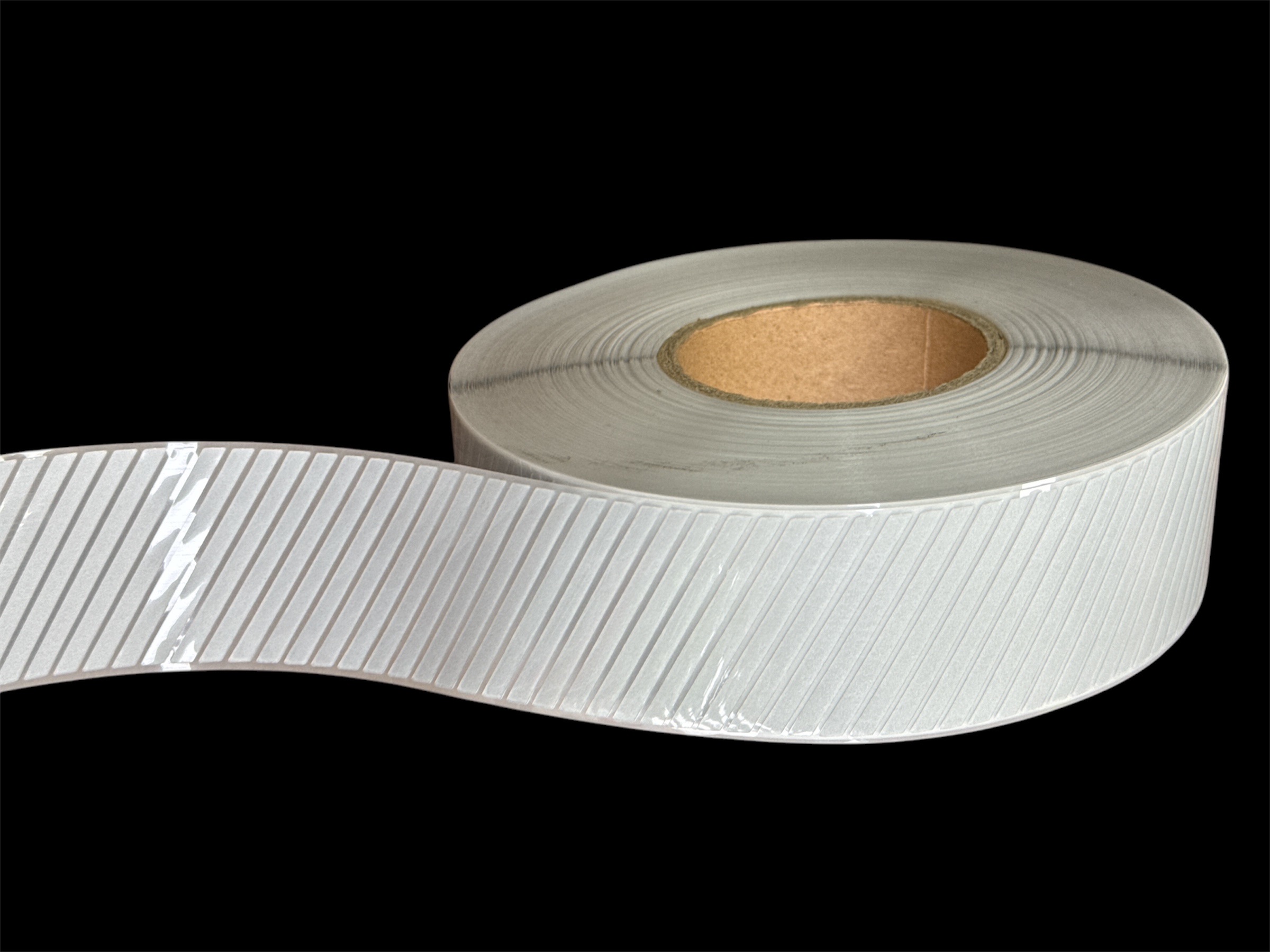 5 cm Gümüş Çizgili Desen (Diagonal) Transfer Reflektör